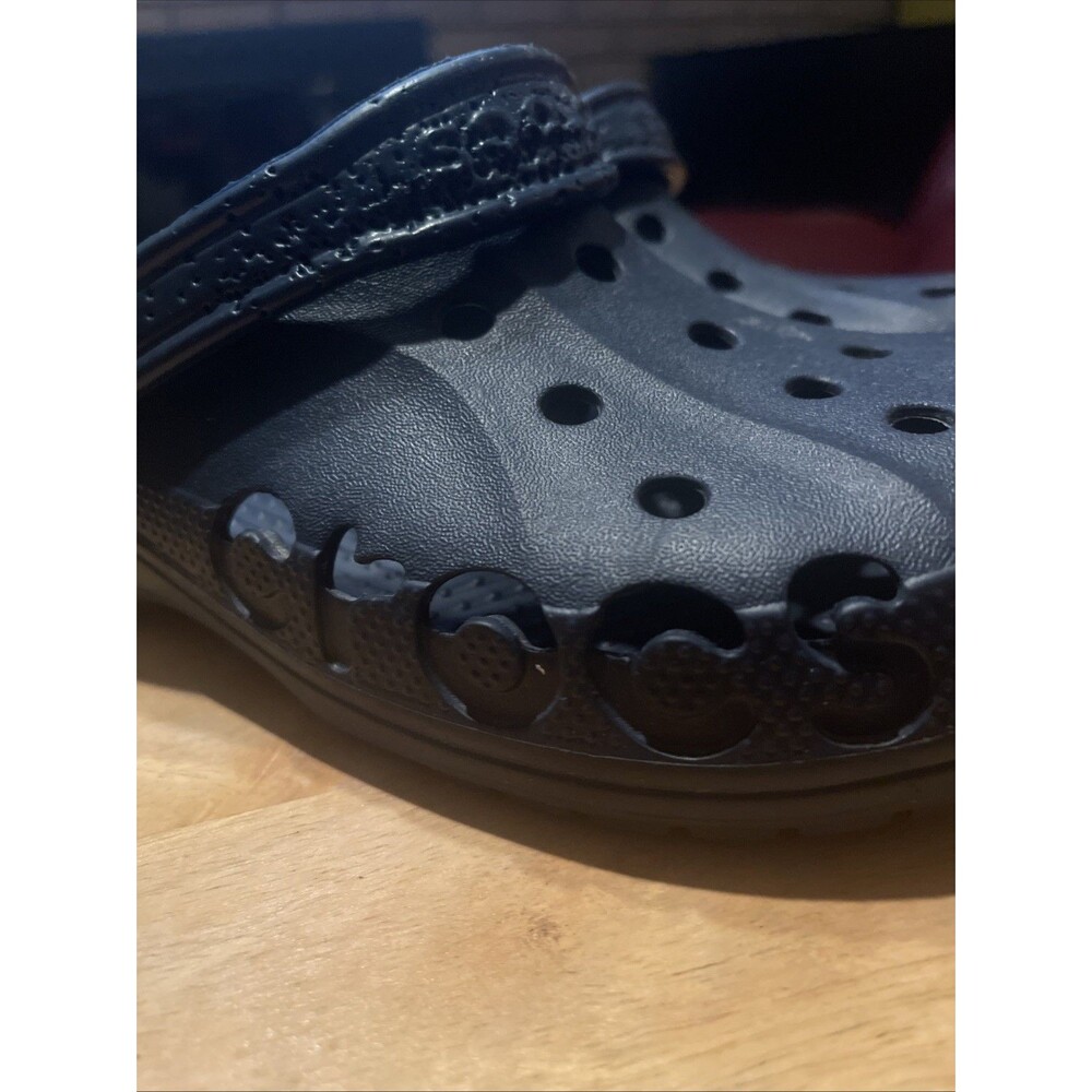 Crocs Baya Unisex Slip-On Clog - Blue Women’s Size 10 Men’s Size 8 - Picture 6 of 14